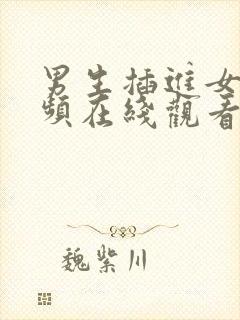 男生插进女生视频在线观看