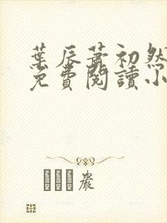 叶辰萧初然全文免费阅读小说最新章节封面