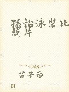 孙怡泳装比基尼照片