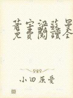 萧宇梁苏曼小说免费阅读全文