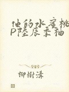 他的水蜜桃POP陆辰季柚封面