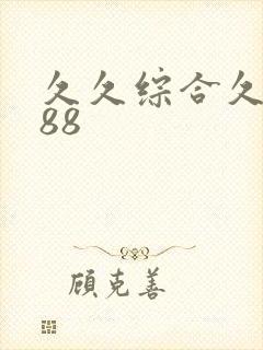 久久综合久久久88封面