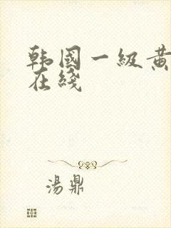 韩国一级黄色片在线