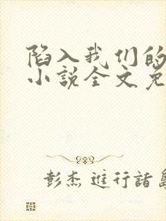 陷入我们的热恋小说全文免费阅读全文