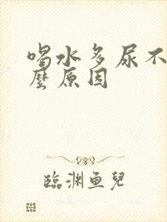 喝水多尿不多什么原因