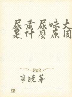 尿黄尿味大难闻是什么原因