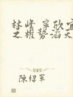 林峰 宁欣官道之权势滔天