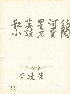 散落星河的记忆小说免费阅读全文