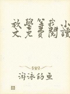 放学等我小说全文免费阅读未删减