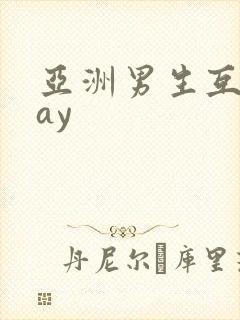 亚洲男生互操gay