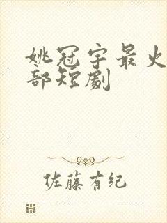 姚冠宇最火的5部短剧