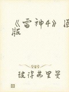 《雷神4》国语版