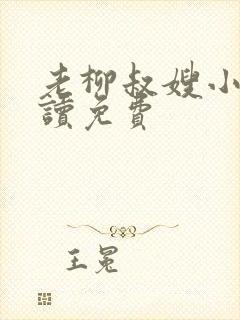 老柳叔嫂小说阅读免费封面