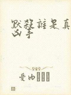 默杀谁是真正的凶手