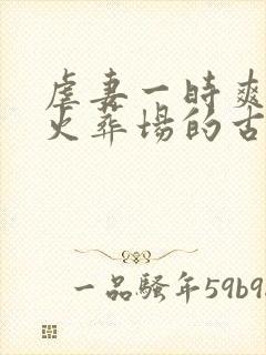 虐妻一时爽追妻火葬场的古言