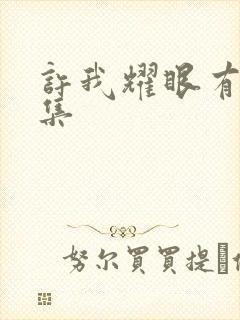 许我耀眼有多少集