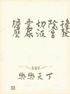 胆囊切除后为什么尿液会发红封面