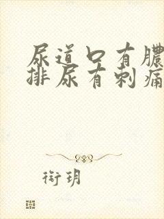 尿道口有脓水 排尿有刺痛感