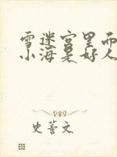 雪迷宫里面的姜小海是好人吗