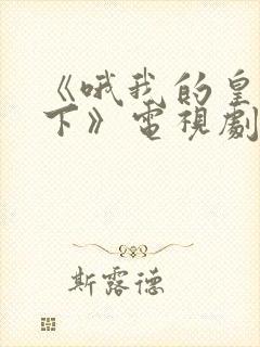 《哦我的皇帝陛下》电视剧