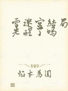 雪迷宫结局赵小光醒了吗