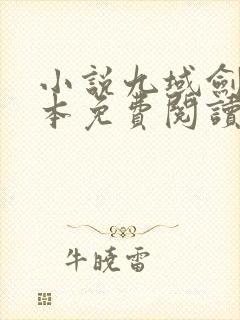 小说九域剑帝完本免费阅读封面