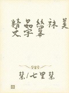 精品丝袜美腿中文字幕