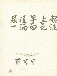 尿道早上起来有一滴白色液体