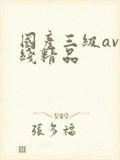 国产三级av在线精品