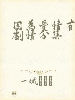 因为爱情有多美剧情分集封面