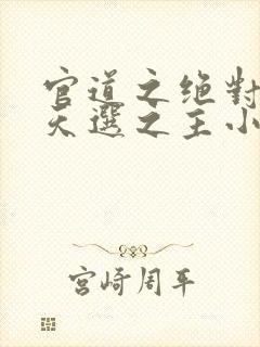 官道之绝对权力天选之主小说原著