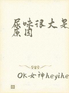 尿味很大是什么原因