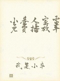 小巷人家电视剧免费播放平台