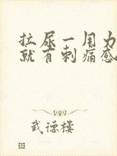 拉尿一用力膀胱就有刺痛感