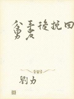 分手后挽回双鱼男友