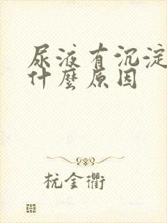 尿液有沉淀物是什么原因