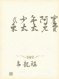 《少年阿宾》房东太太免费看封面