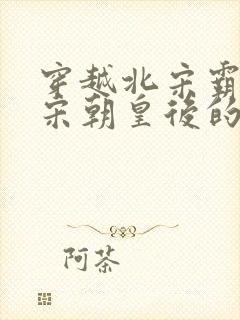 穿越北宋霸占了宋朝皇后的小说