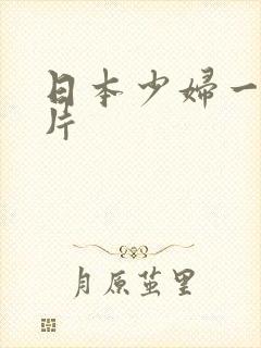 日本少妇一级淫片