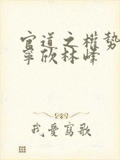 官道之权势滔天宁欣林峰