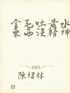 金毛吐黄水不吃东西没精神