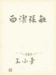 白洁张敏封面