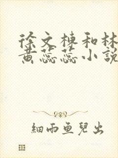 徐文栋和林依人黄蕊蕊小说最新章节封面