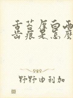 舌苔厚白两侧有齿痕是怎么回事