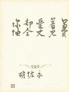 你却爱着另一个他全文免费阅读