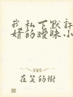 我私下默许了女婿的暧昧小说免费阅读