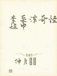 李采潭奇怪的姐姐中封面