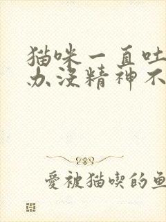 猫咪一直吐怎么办没精神不吃东西