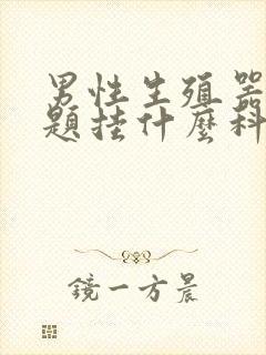 男性生殖器有问题挂什么科