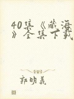 40集《藏海传》全集下载观看